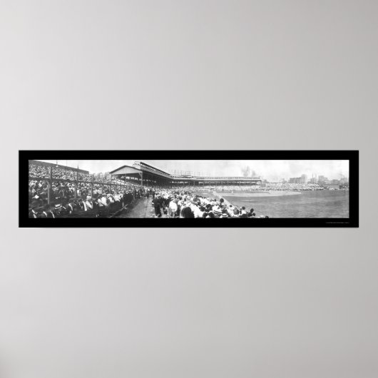 野球シカゴピット写真1908 ポスター (正面)