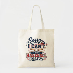 野球シーズンですみません Funny Sports トートバッグ