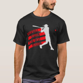 野球シーズンは最高の季節 野球ファン スポーツ ゲーム Tシャツ