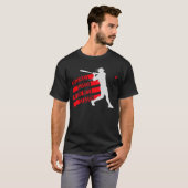 野球シーズンは最高の季節 野球ファン スポーツ ゲーム Tシャツ (正面フル)
