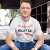 野球シームプレイヤー/コーチカスタムチーム名男子 Tシャツ