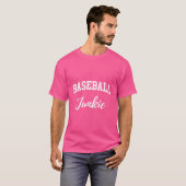 野球ジャンキー Tシャツ (正面フル)