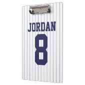 野球ジャージー名前をカスタムするとナンバーズ クリップボード (左)