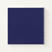 野球ジャージー名前をカスタムするとナンバーズ ノートブック (裏面)