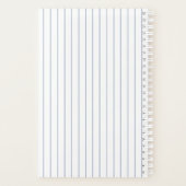 野球ジャージー名前をカスタムするとナンバーズ プランナー手帳 (裏面)