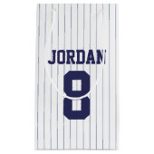 野球ジャージー – スポーツテーマ誕生会 スモールペーパーバッグ (正面)