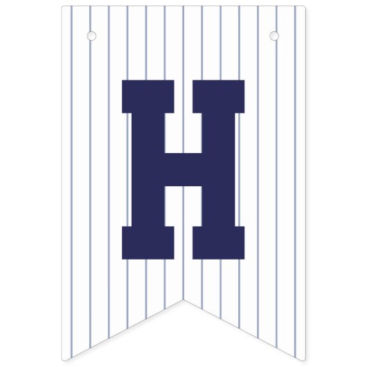 野球ジャージー – スポーツテーマ誕生会 バンティングフラッグ (第2の旗)