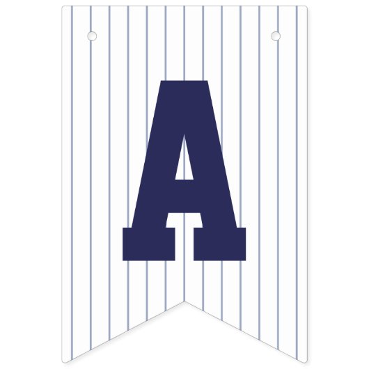 野球ジャージー – スポーツテーマ誕生会 バンティングフラッグ (第3の旗)