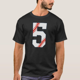野球ジャージ番号5 Tシャツ