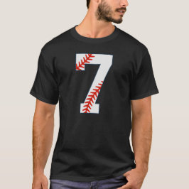 野球ジャージ番号7 Tシャツ