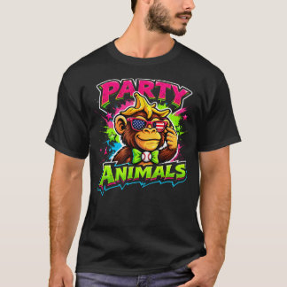 野球ジャージ パーティー Tシャツ
