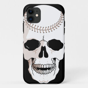 野球スカル頭部 iPhone 11 ケース