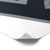 野球スコアボード2 ポスター (角)