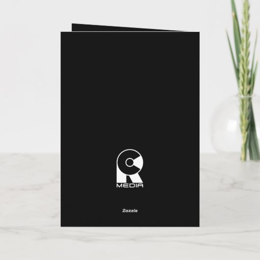 野球スターの子猫 サンキューカード (裏面)