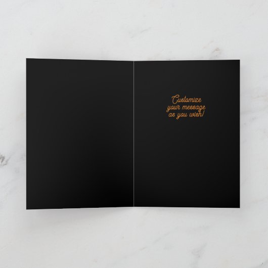 野球スターの子猫 サンキューカード (内部)