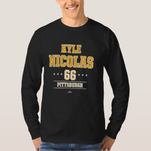 野球スターキーニコラスピッツバーグMLBPA Tシャツ