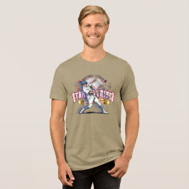 野球スターズ&ストライプス | メンズ トライブレンドTシャツ