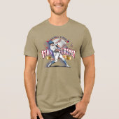 野球スターズ&ストライプス | メンズ トライブレンドTシャツ (正面)
