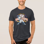 野球スターズ&ストライプス(D.モード)|メンズ トライブレンドTシャツ (正面)