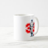 野球スター&ストライプス | #11 クラシックマグ コーヒーマグカップ (正面右)