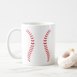 野球ステッチ コーヒーマグカップ