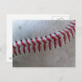 野球ステッチ ポストカード (正面/裏面)