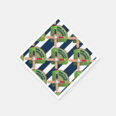 野球ステッチ、私たち得3結婚した-紙ナプキンス スタンダードカクテルナプキン (角)