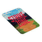 野球ストライクゾーン マグネット (右側)