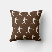 野球スポーツのバッターカスタムーのカット クッション (裏面)