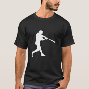 野球スポーツのバッターカスタムーのカット Tシャツ