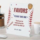 野球スポーツのベイシャワー誕生日好意サイン 台座サイン (インサイチュ)