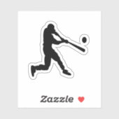 野球スポーツカスタムバッターカット シール (シート)