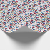 野球スポーツキッズボーイズギフトラッピング紙かわいい ラッピングペーパー (角)