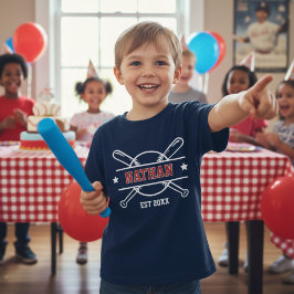 野球スポーツゲームテーマ名と設立年 誕生日 Tシャツ