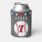 野球スポーツシャルボードバースデーパーティー 缶クーラー (缶裏面)