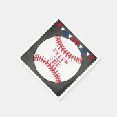 野球スポーツシャルボード1日 スタンダードカクテルナプキン (角)