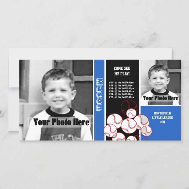 野球スポーツスケジュール (正面)