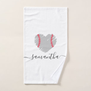 野球スポーツタオル女子ソフトボール ハンドタオル