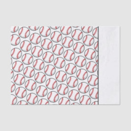 野球スポーツチームボールツートーンおもしろい 薄葉紙