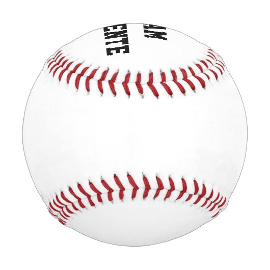 野球スポーツチーム名ファンクラブゲームボールおもしろい 野球ボール (正面)