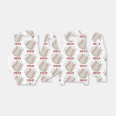 野球スポーツバースデーパーティー名前をカスタムする フェイバーボックス (折り畳みなし)