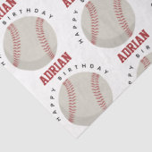 野球スポーツバースデーパーティー名前をカスタムする 薄葉紙 (詳細)