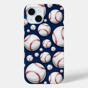 野球スポーツパターン iPhone 15ケース