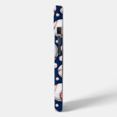 野球スポーツパターン Case-Mate iPhoneケース (裏面 / 左)