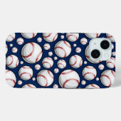 野球スポーツパターン Case-Mate iPhoneケース (裏面 (横))