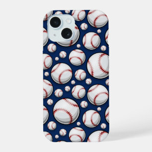 野球スポーツパターン iPhone 15ケース