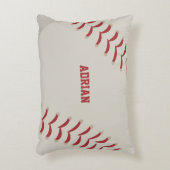 野球スポーツパーソナライズされた アクセントクッション (正面(垂直))