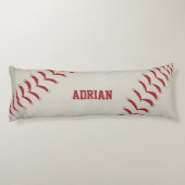 野球スポーツパーソナライズされた ボディピロー (裏面)