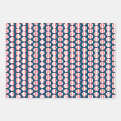 野球スポーツパーティー ラッピングペーパーシート (正面)