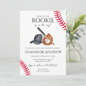 野球スポーツベビーシャワーリトルスラガー 招待状 (スタンド正面)